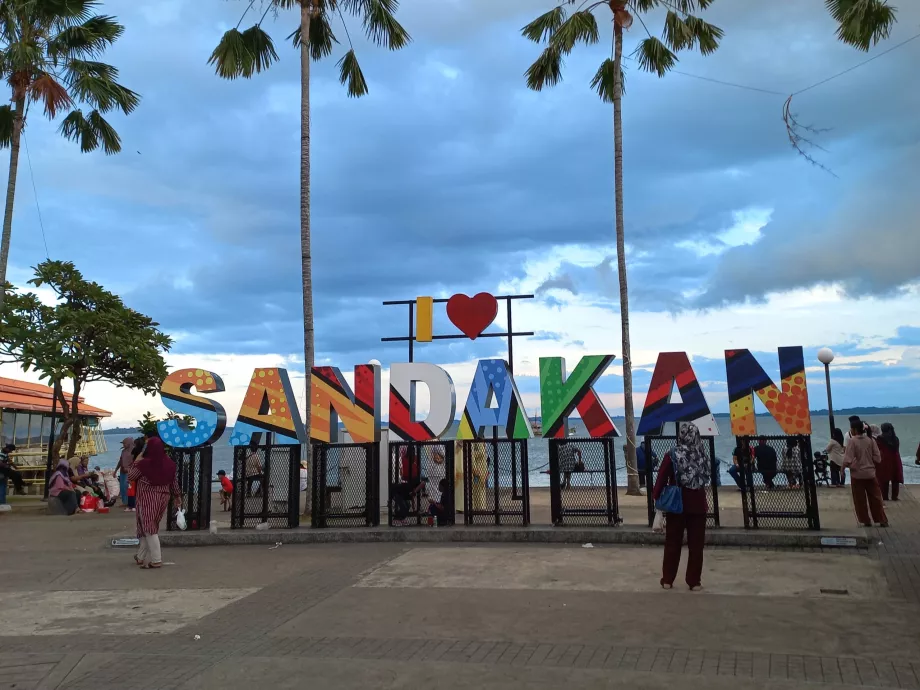 Sandakanas, Sabahas, Borneo