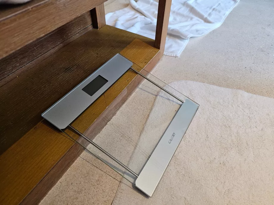 Laipiojimo skalė vonios kambaryje