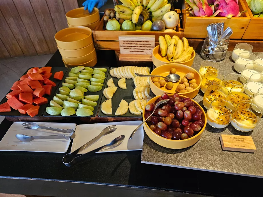 Pusryčiai - vaisiai