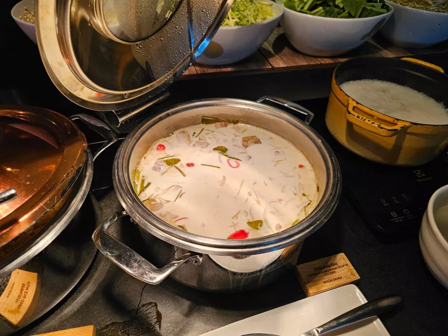 Tom Kha Gai sriuba - pusryčiai