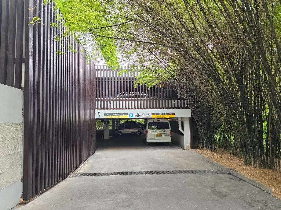 Įėjimas į garažą