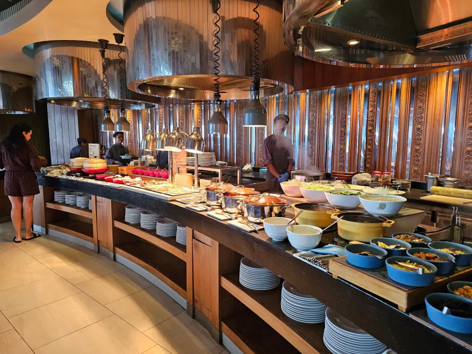 Pusryčiai - švediškas stalas