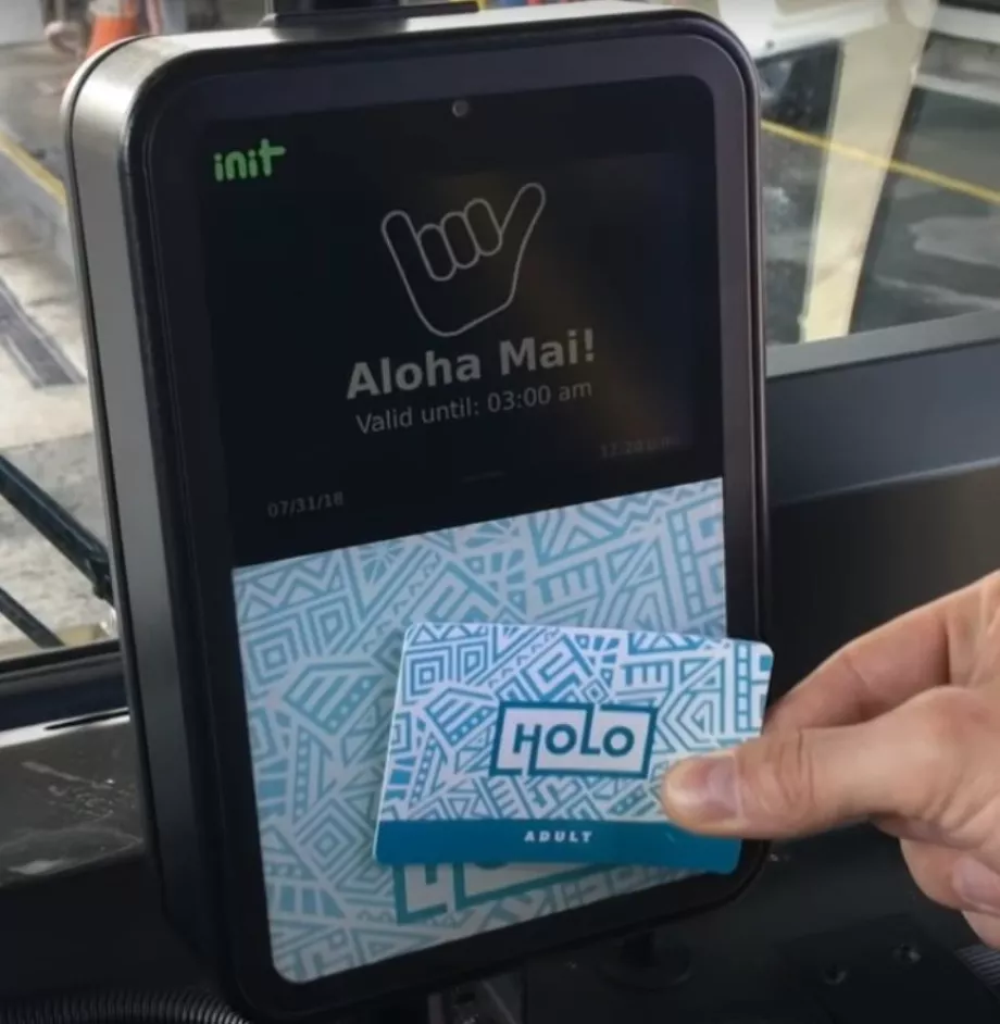 "Holo" kortelės skaitytuvas