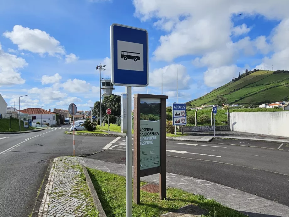 Autobusų stotelė Floreso oro uoste