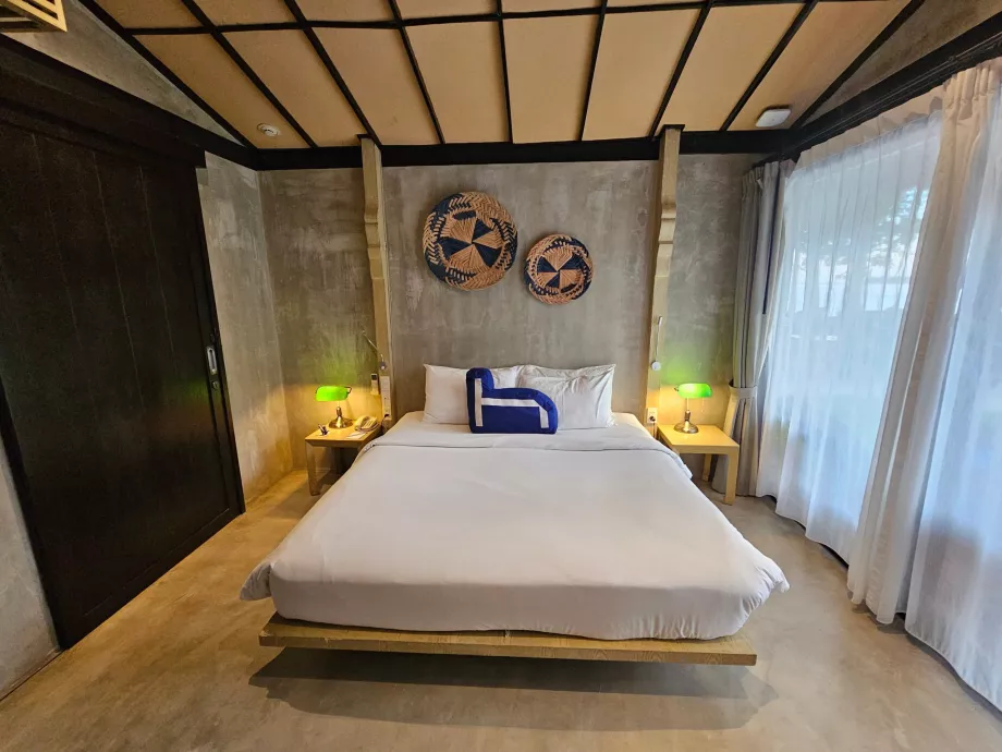 Mūsų vieno miegamojo liukso kambarys