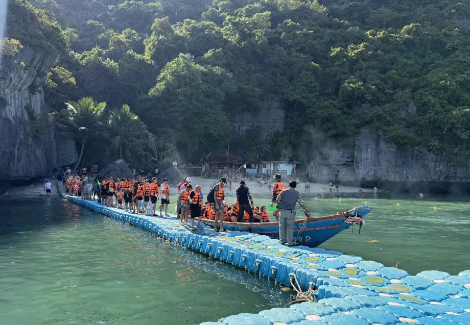 Smaragdo ežero prieplauka