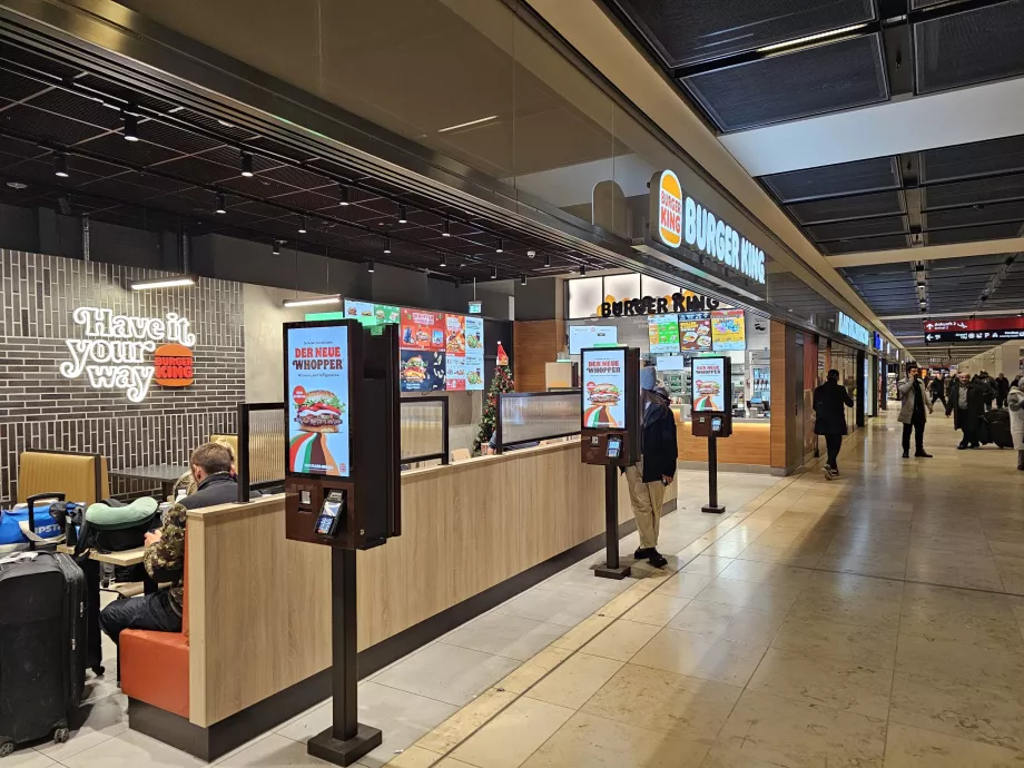 "Burger King", viešoji erdvė