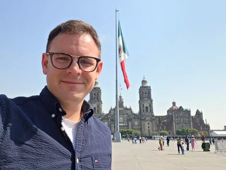 Aš Zócalo aikštėje