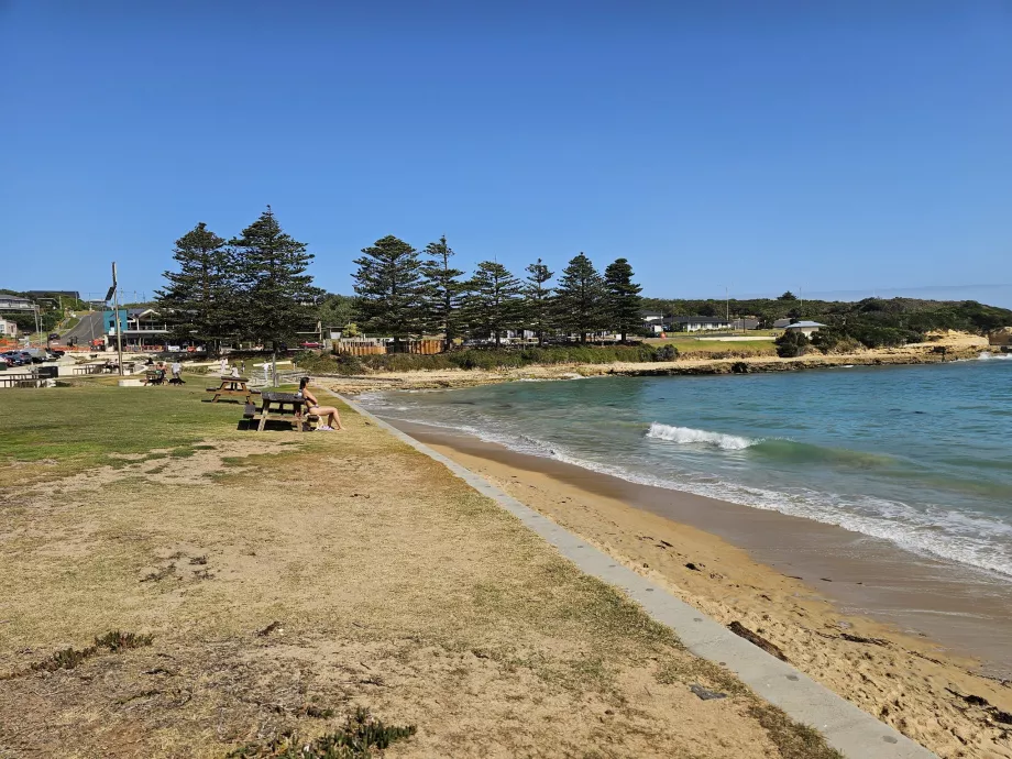 Port Campbell paplūdimys