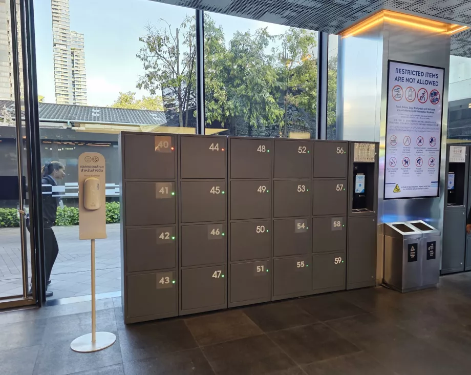 "King Power Mahanakhon" - bagažo saugykla