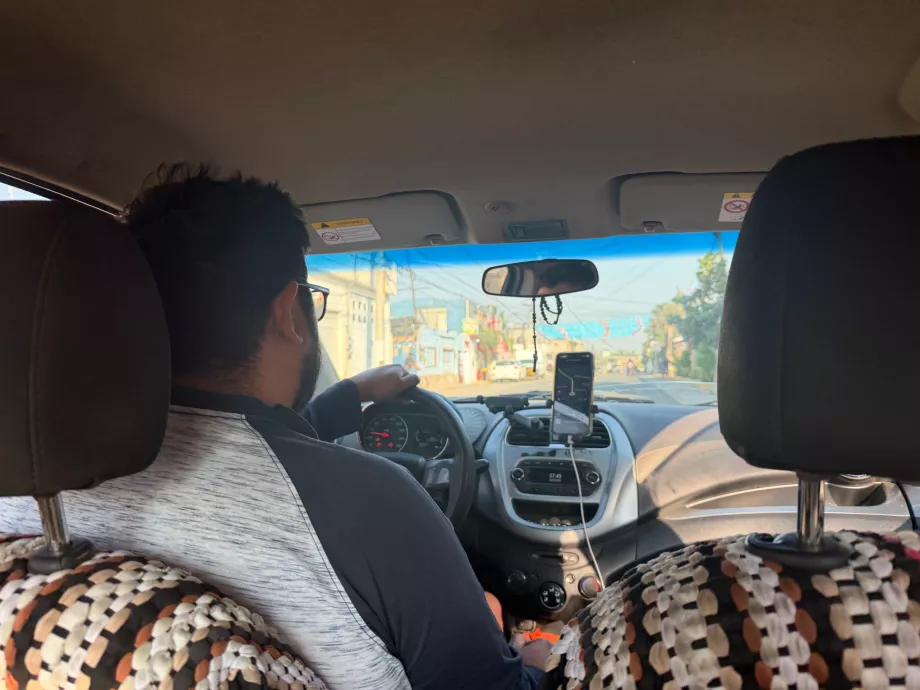 "Uber" kelionė