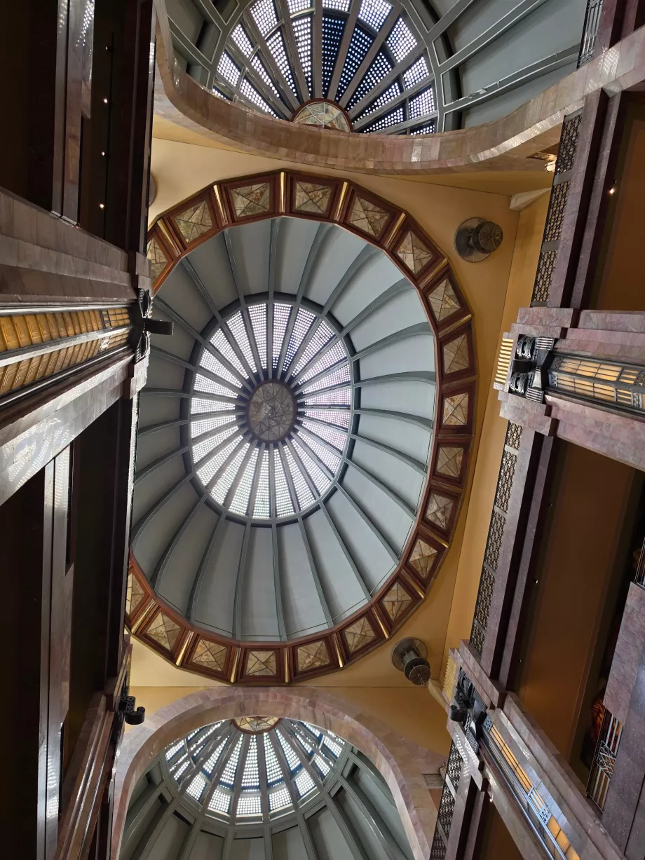 Palacio Bellas Artes vestibiulio interjeras
