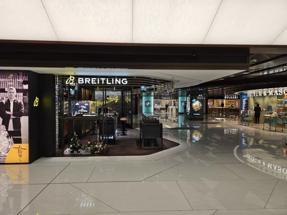 "Breitling" parduotuvė, HKG oro uostas