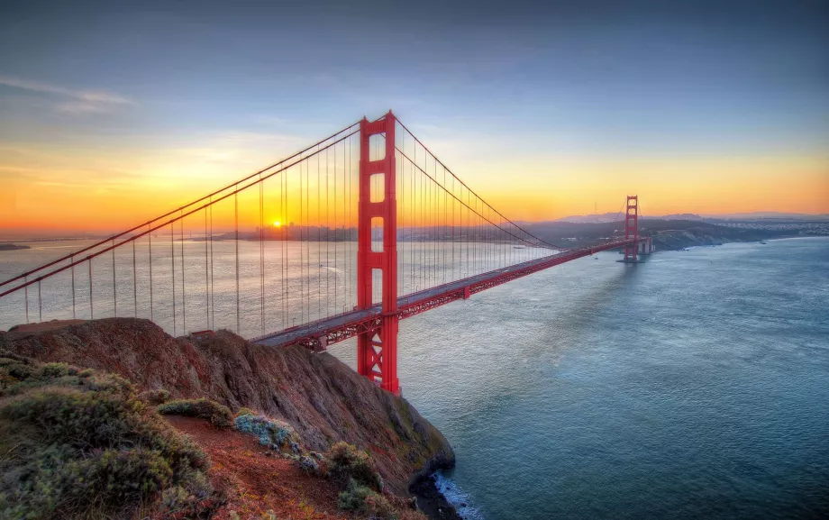 San Franciskas - Auksinių vartų tiltas