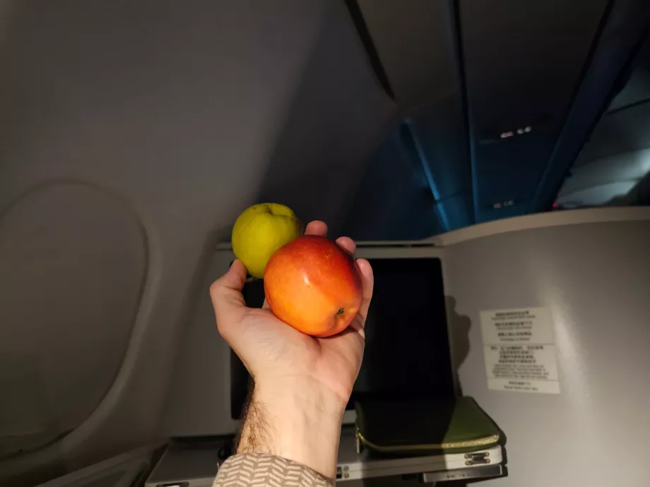 Vaisiai skrydžio metu