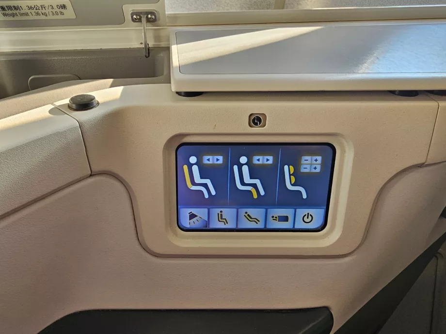 Sėdynės padėties nustatymo valdymas