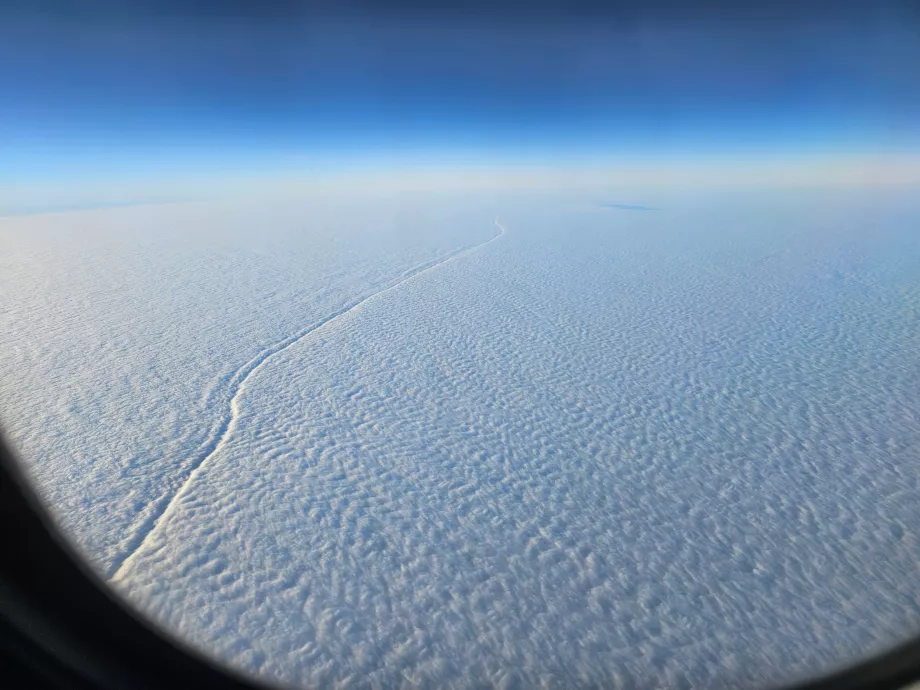 Vaizdai skrydžio metu