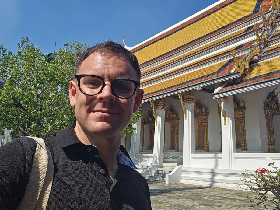 Aš prie Didžiųjų rūmų