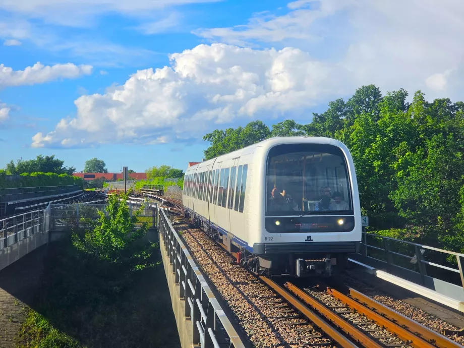 Bepilotis metro Kopenhagoje