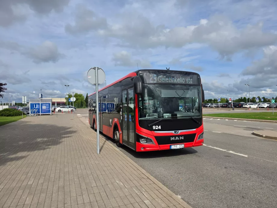 Miesto autobuso maršrutas Nr. 29