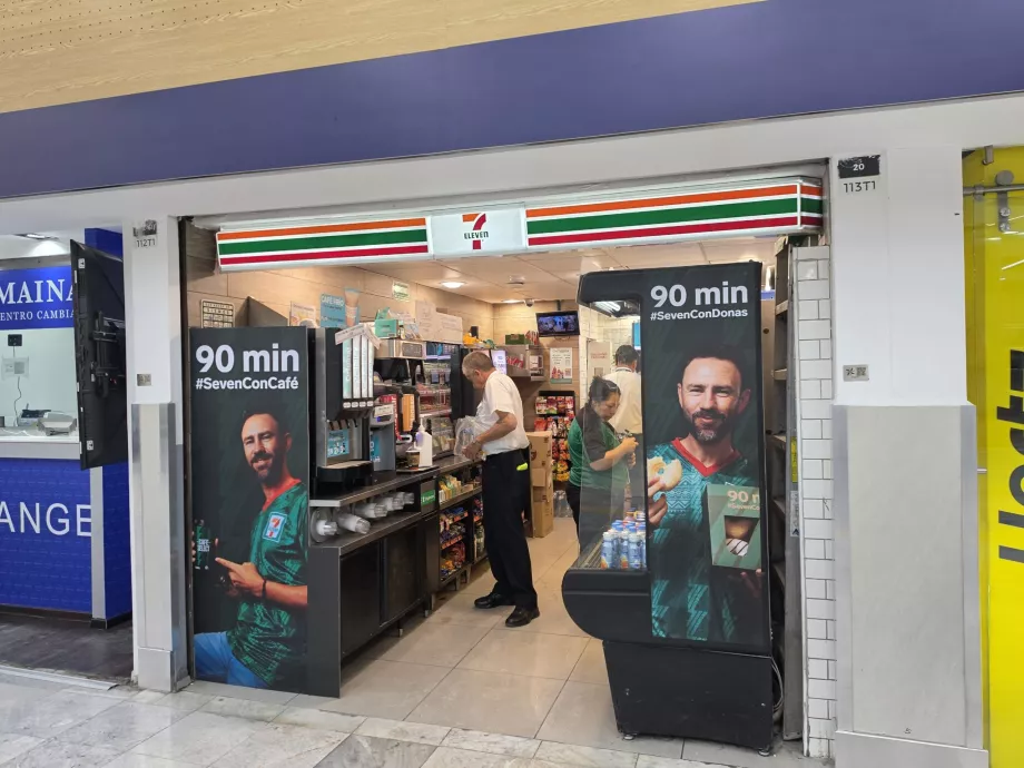 „7-Eleven“ atvykimo salėje
