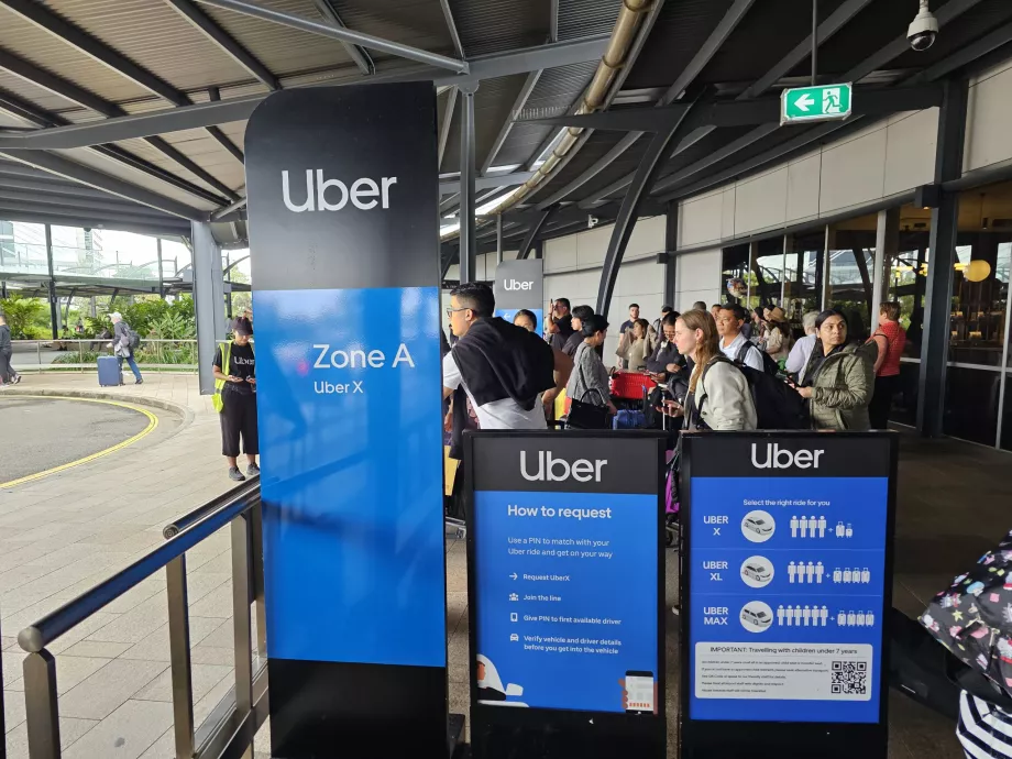 "Uber", kioskas, 1 terminalas