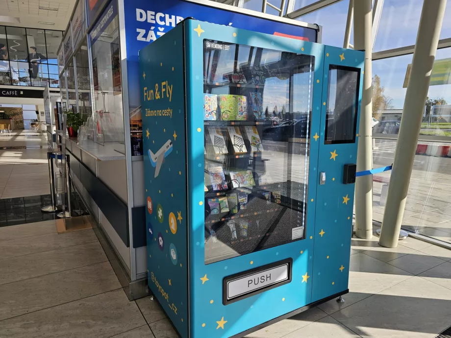 Prekybos automatas su stalo žaidimais