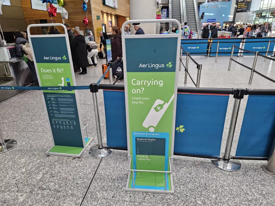 Rankinio bagažo šablonas