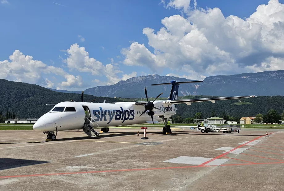 „SkyAlps“ Bolzano oro uoste