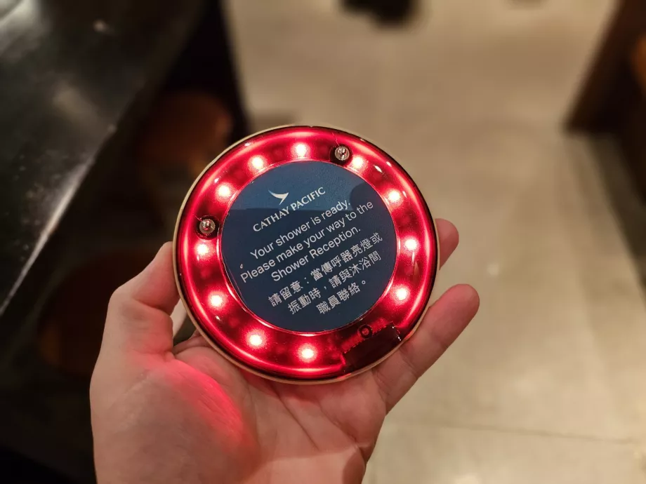 Pranešimas apie dušo išleidimą