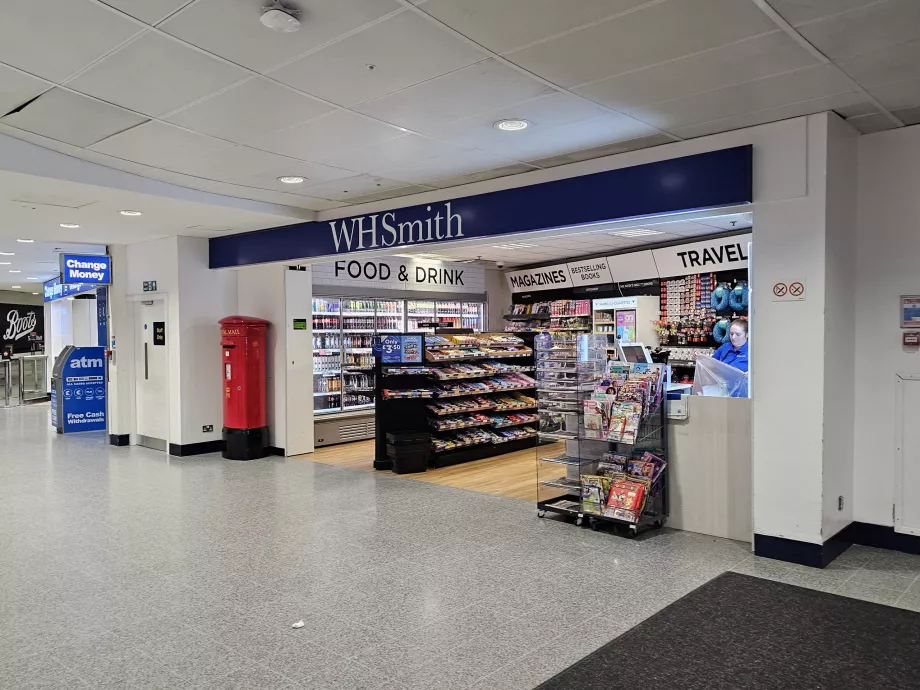 "WHSmith", išvykimas, East Midlands oro uostas