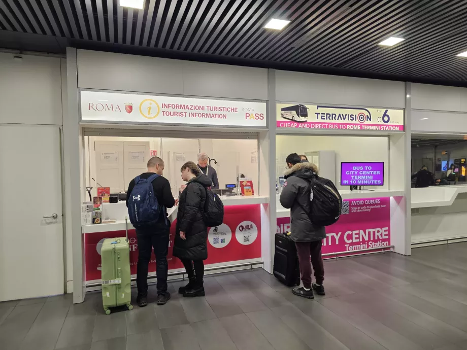 Stendai autobusų bilietams parduoti