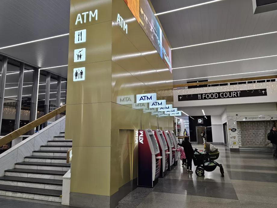 Dabartinių bankų bankomatai, 1 terminalas