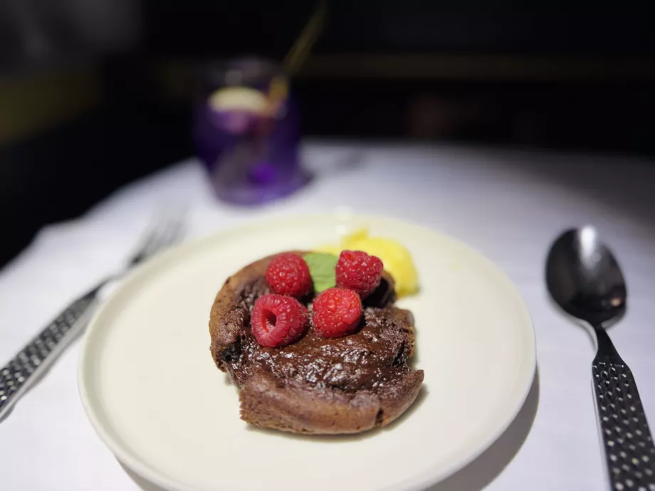 Šokoladinis ir karamelinis fondantas