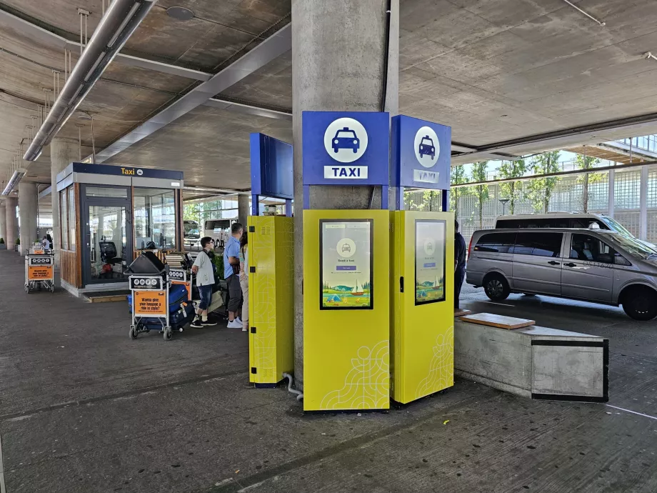 Taksi užsakymo kioskas