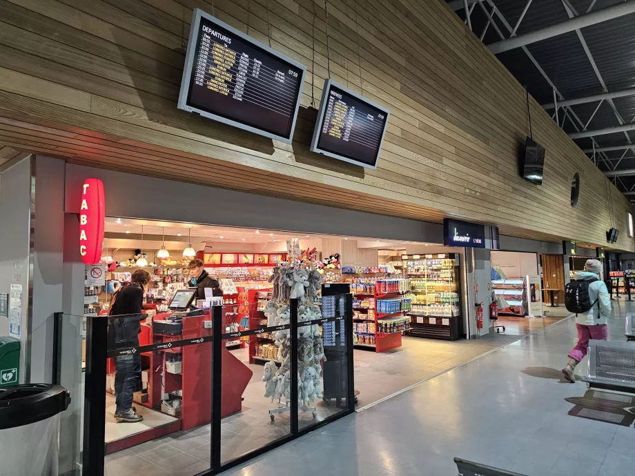 Suvenyrų parduotuvė, viešoji dalis