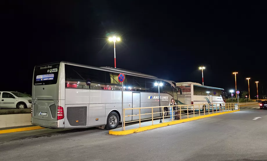 Autobusai į centrą, Chanijos oro uostą