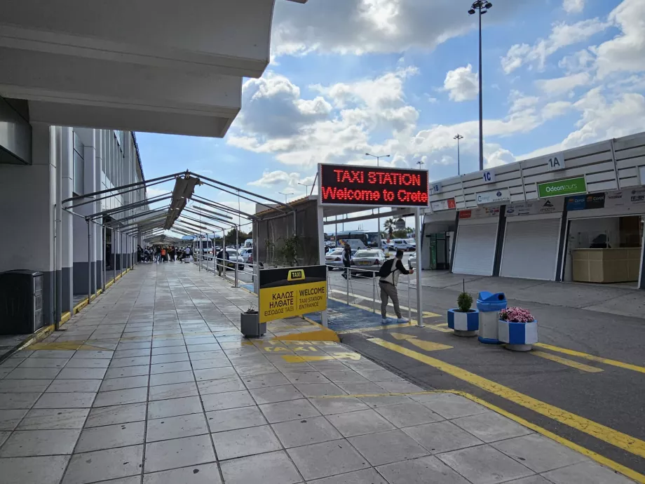 Taksi, Heraklion oro uostas