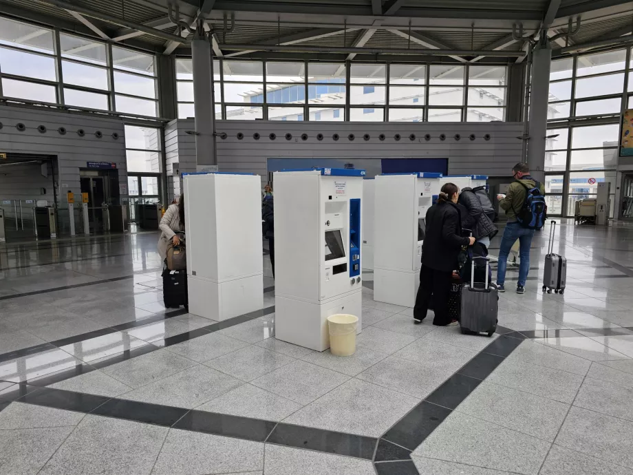 Bilietų automatai metro