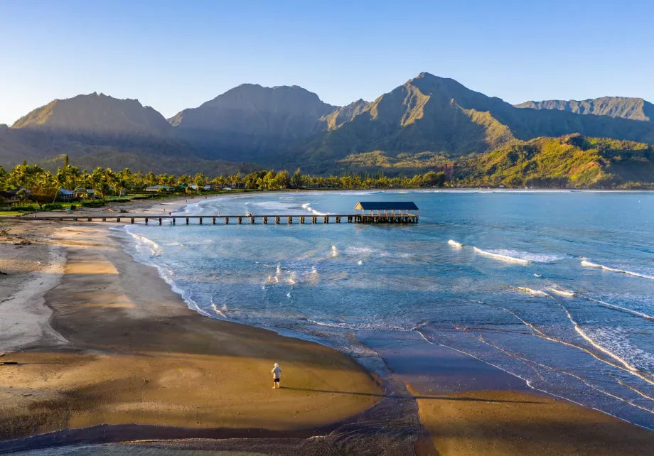 Hanalei paplūdimys
