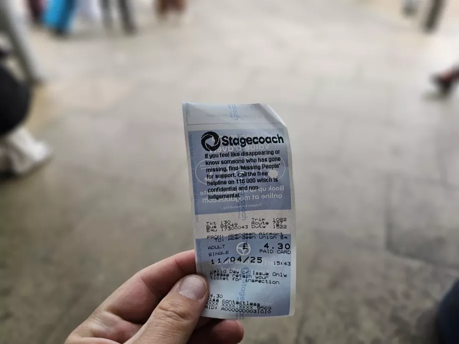 Autobuso bilietas