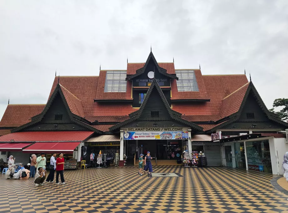 Taman Sari bokšto bilietų pardavimas