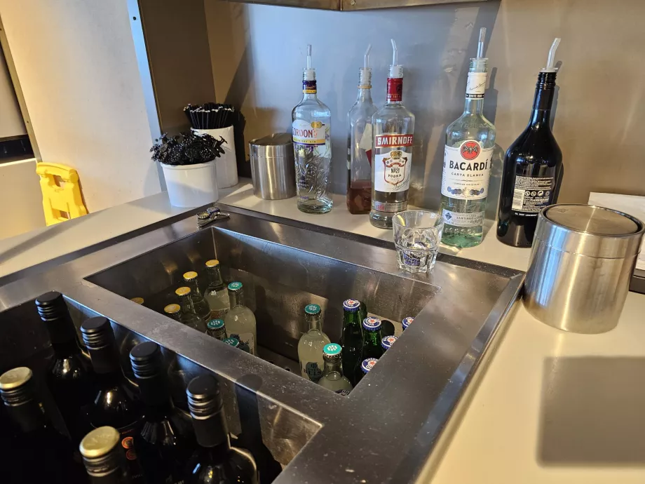 Aspire, alkoholio pasiūlymas