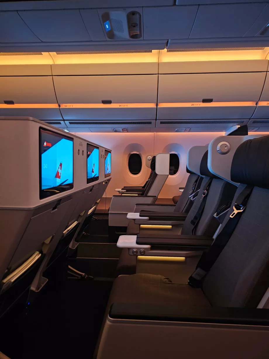 "Premium Economy" klasės salonas
