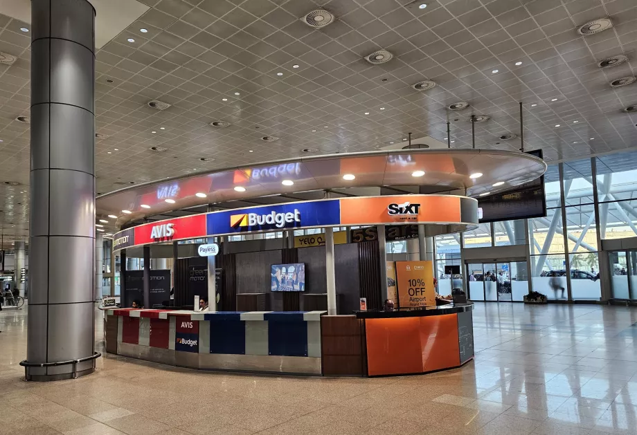 Automobilių nuomos punktai