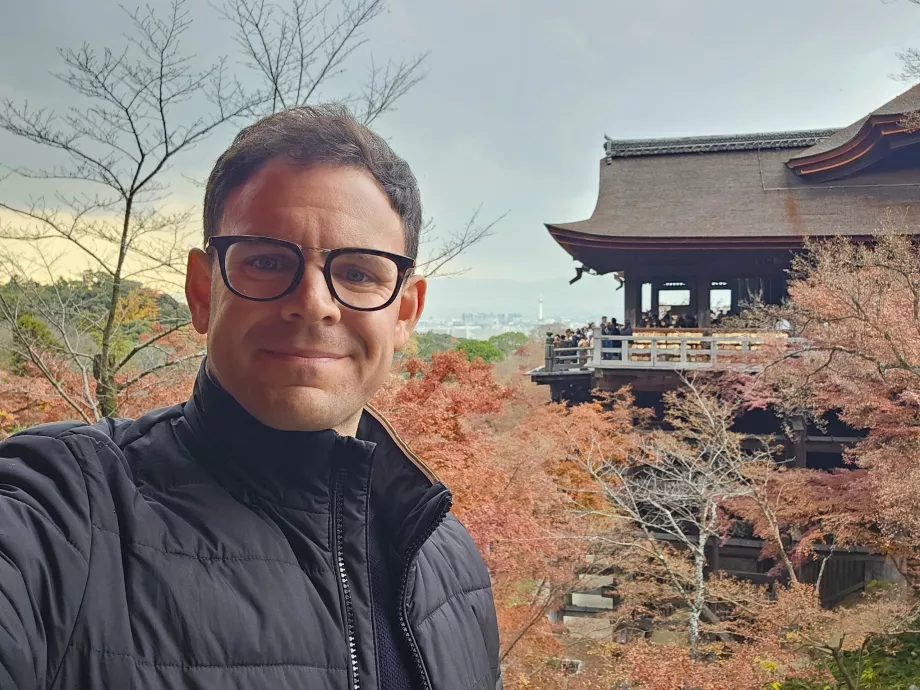 Aš Kiyomizu-dera šventykloje