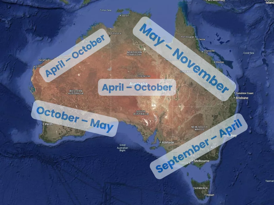 Kada vykti į Australiją