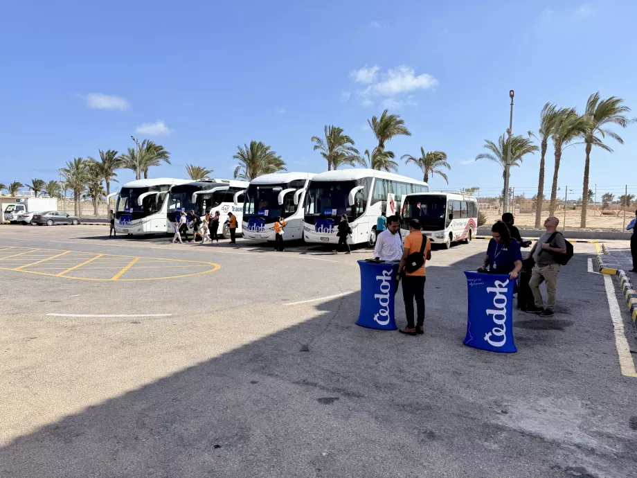 Autobusai iš oro uosto į viešbučių kurortus