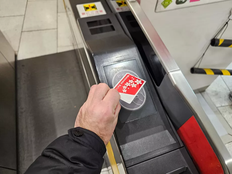 Mokėjimas už bilietus IC kortele