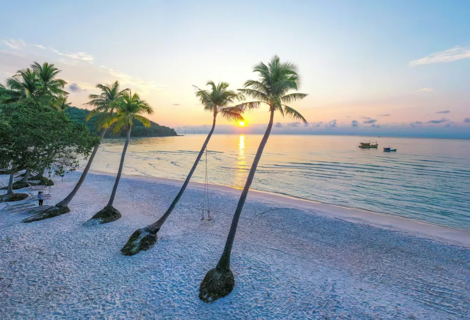 Bai Sao paplūdimys, Phu Quoc, Vietnamas